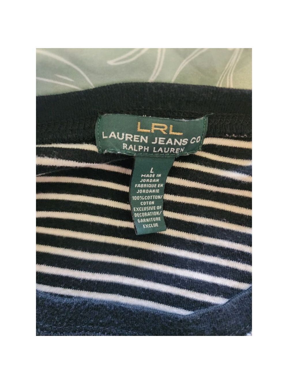 Ralph Lauren Black White Stripe - Picture 6 of 6